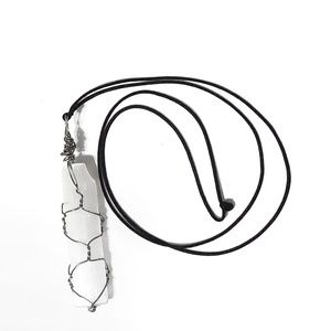Magnetar Crystals Jewelry - Selenite Crystal Pendant Magnetar Crystals Jewelry - Selenite Crystal Pendant
